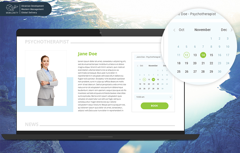 Healthcare Website (Design) screenshot 3